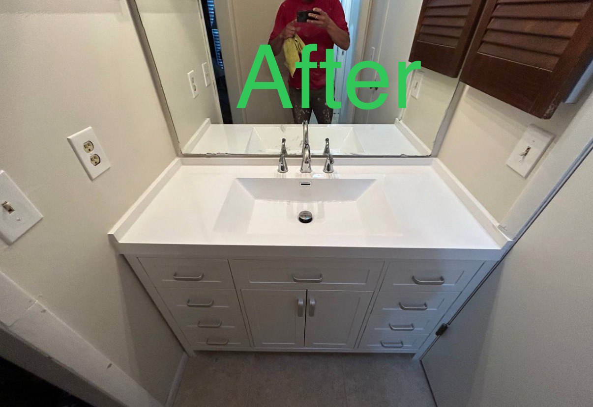 After Renovated the Bathroom