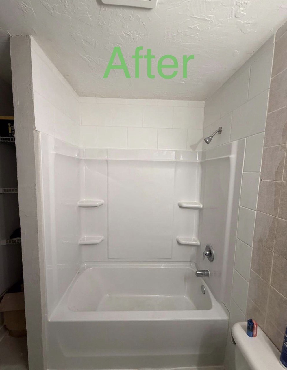After Redesigning Bathroom Tiles