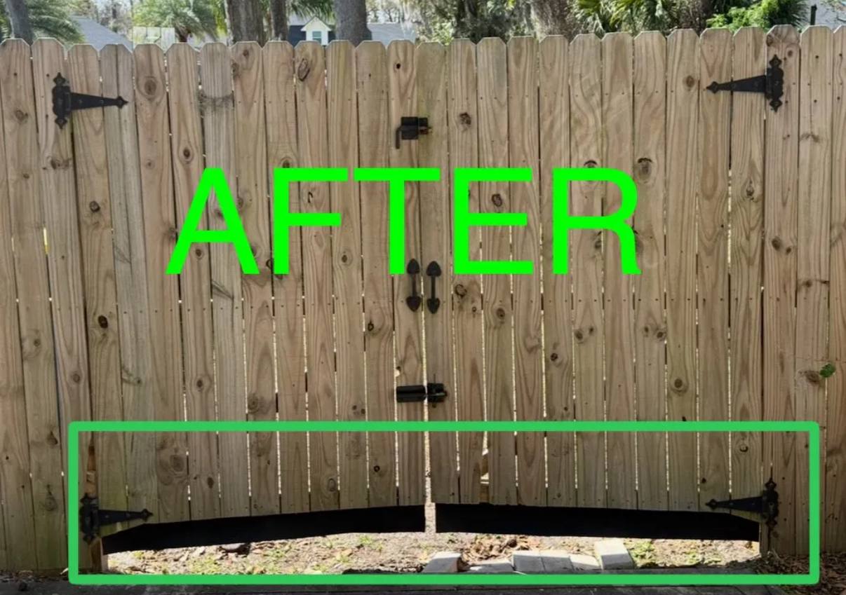 After Repairing the Gate