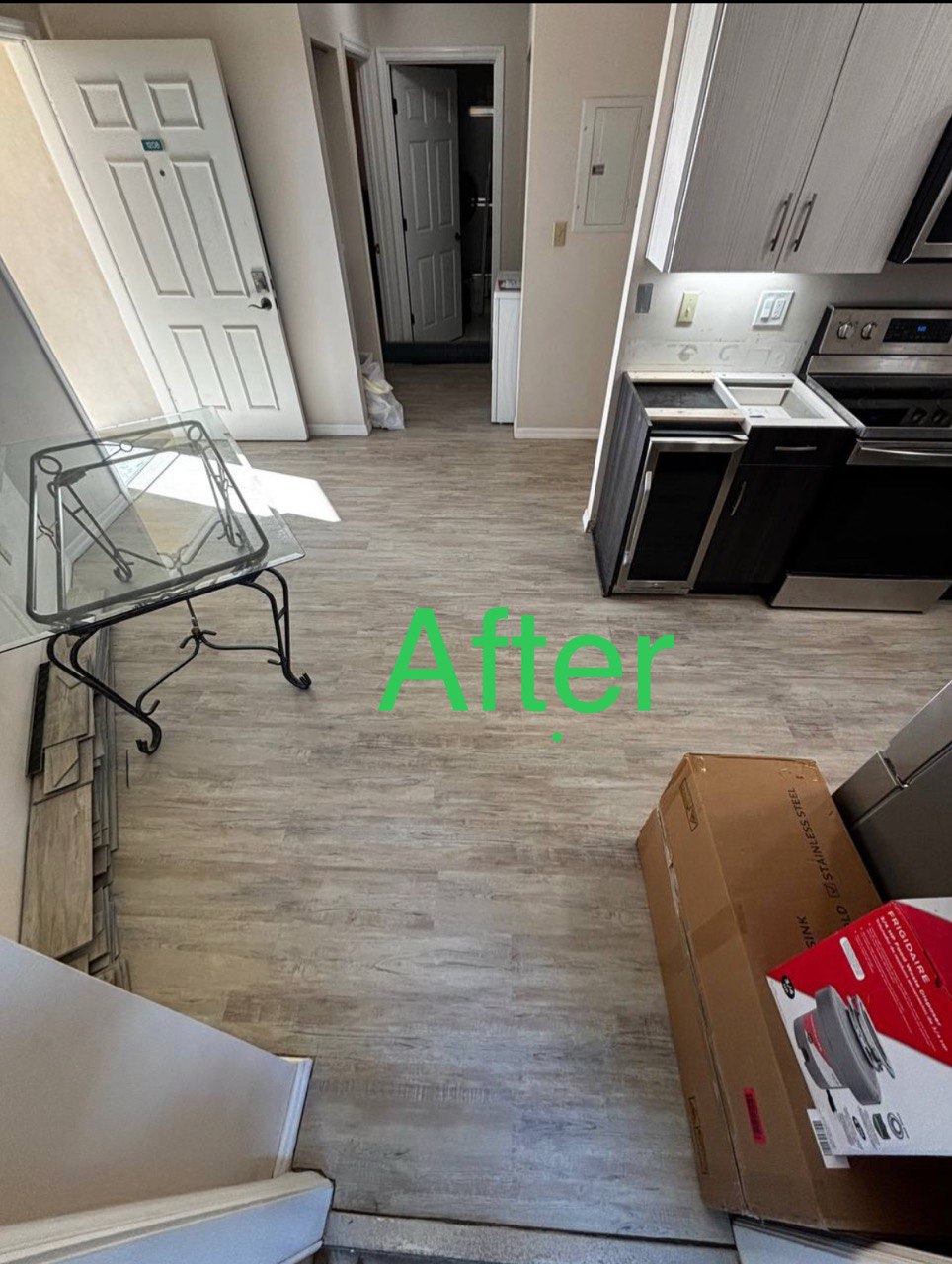 After Installing Laminate