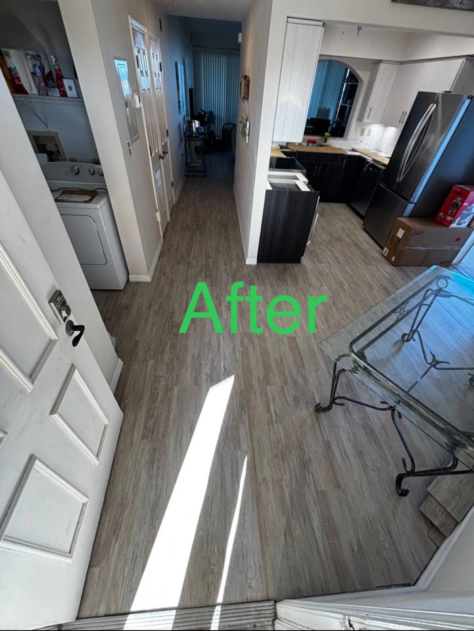 After Installing Laminate