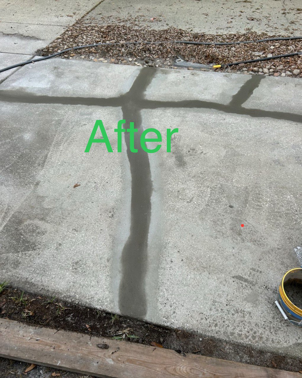 After Pouring Concrete