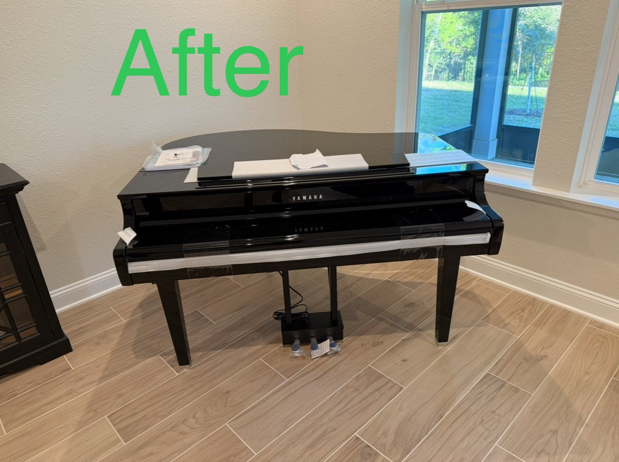 After Installing Piano