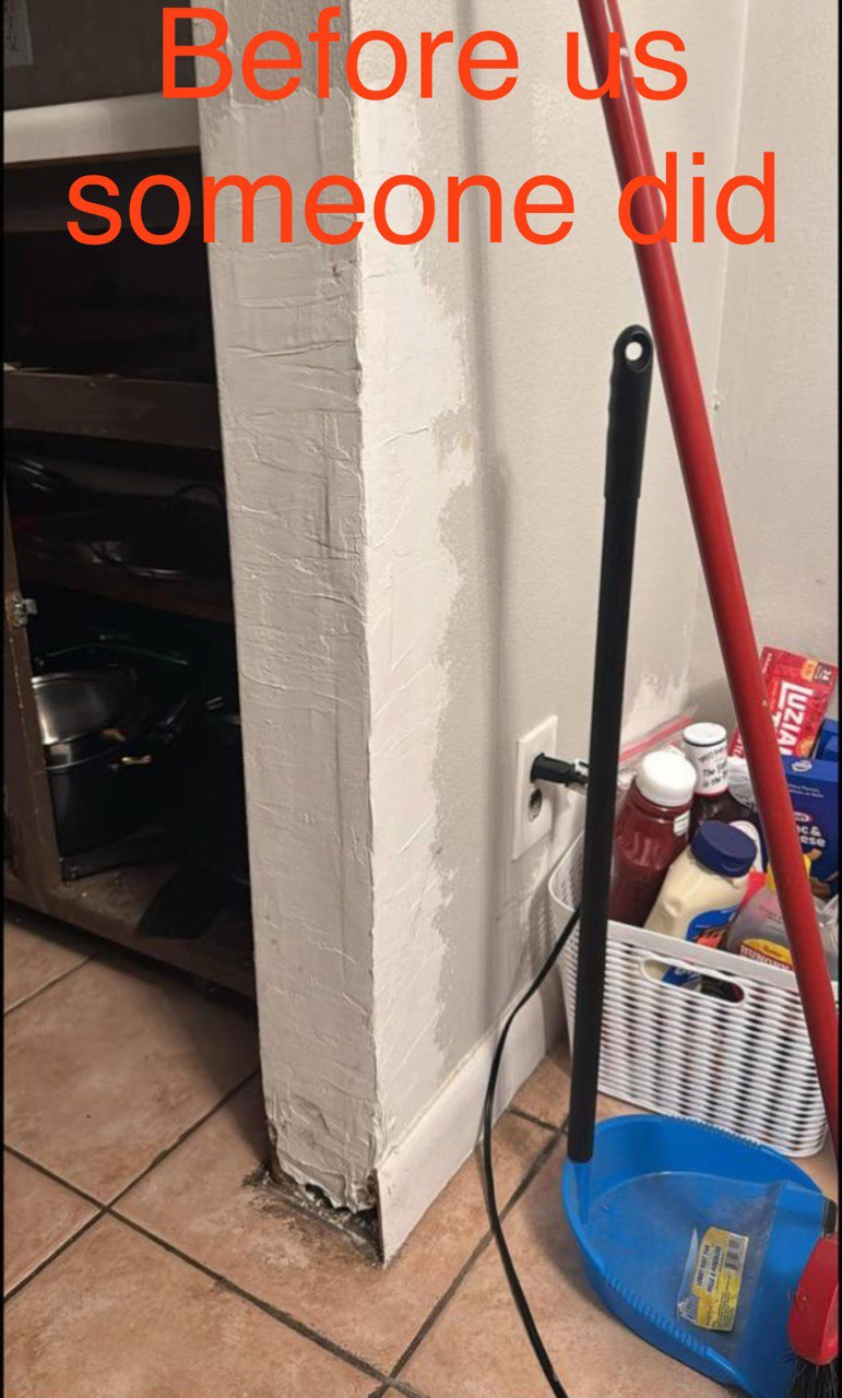 Before Fixed Other Handyman’s Work #2