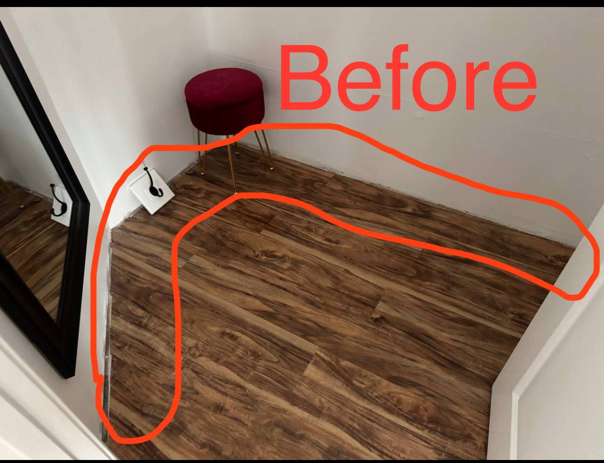 Before Installing Baseboard