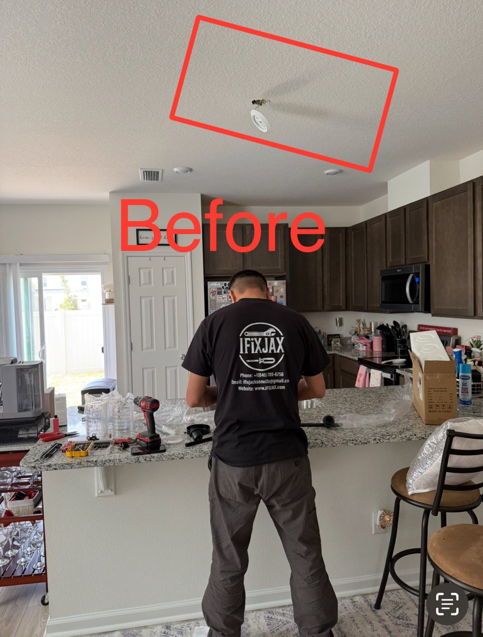 Before Installing The Chandelier