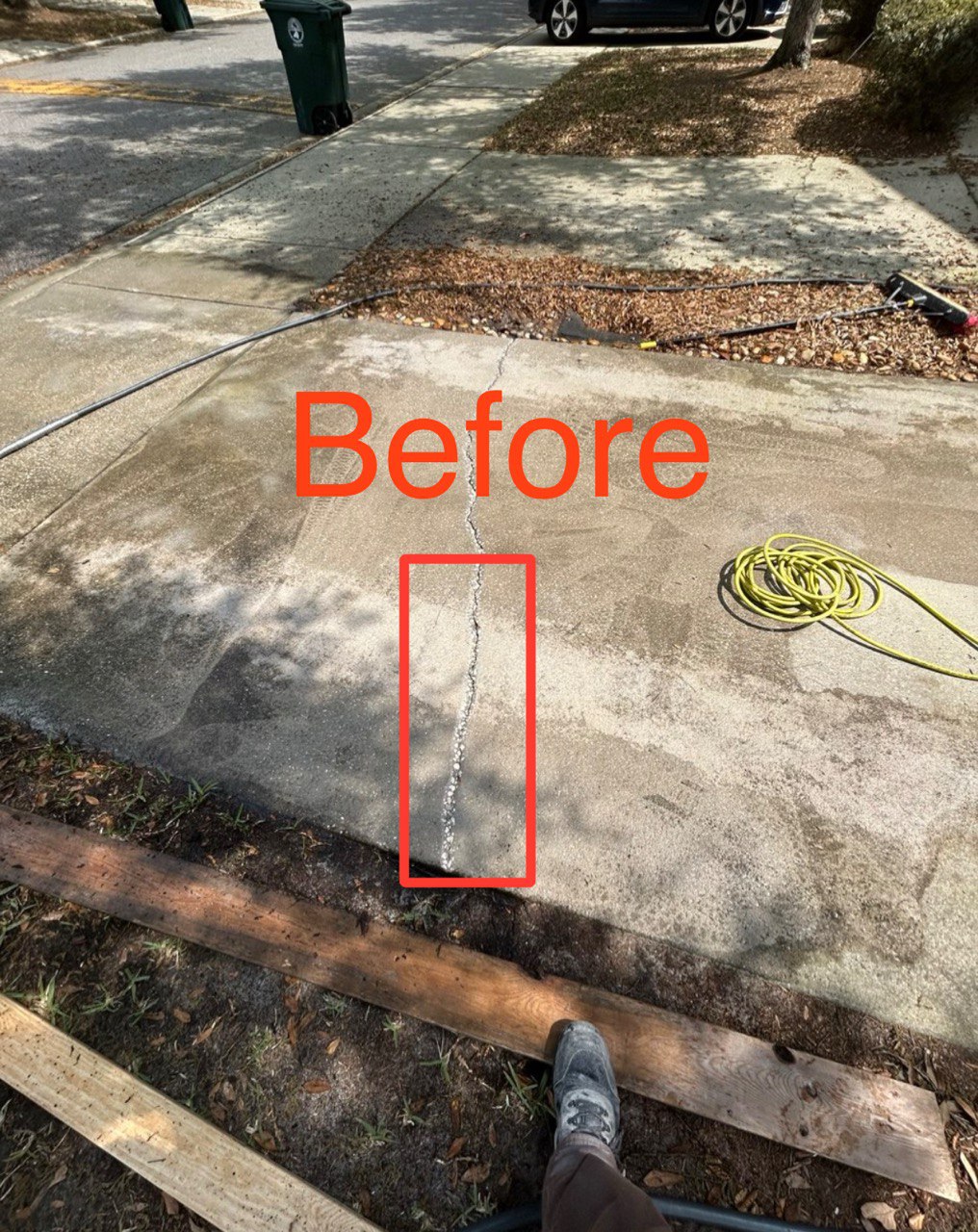 Before Pouring Concrete