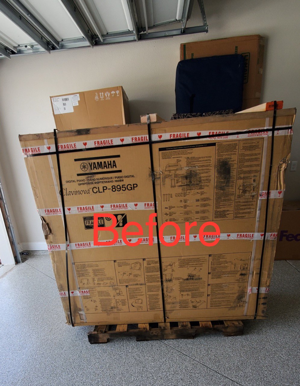 Before Installing Piano