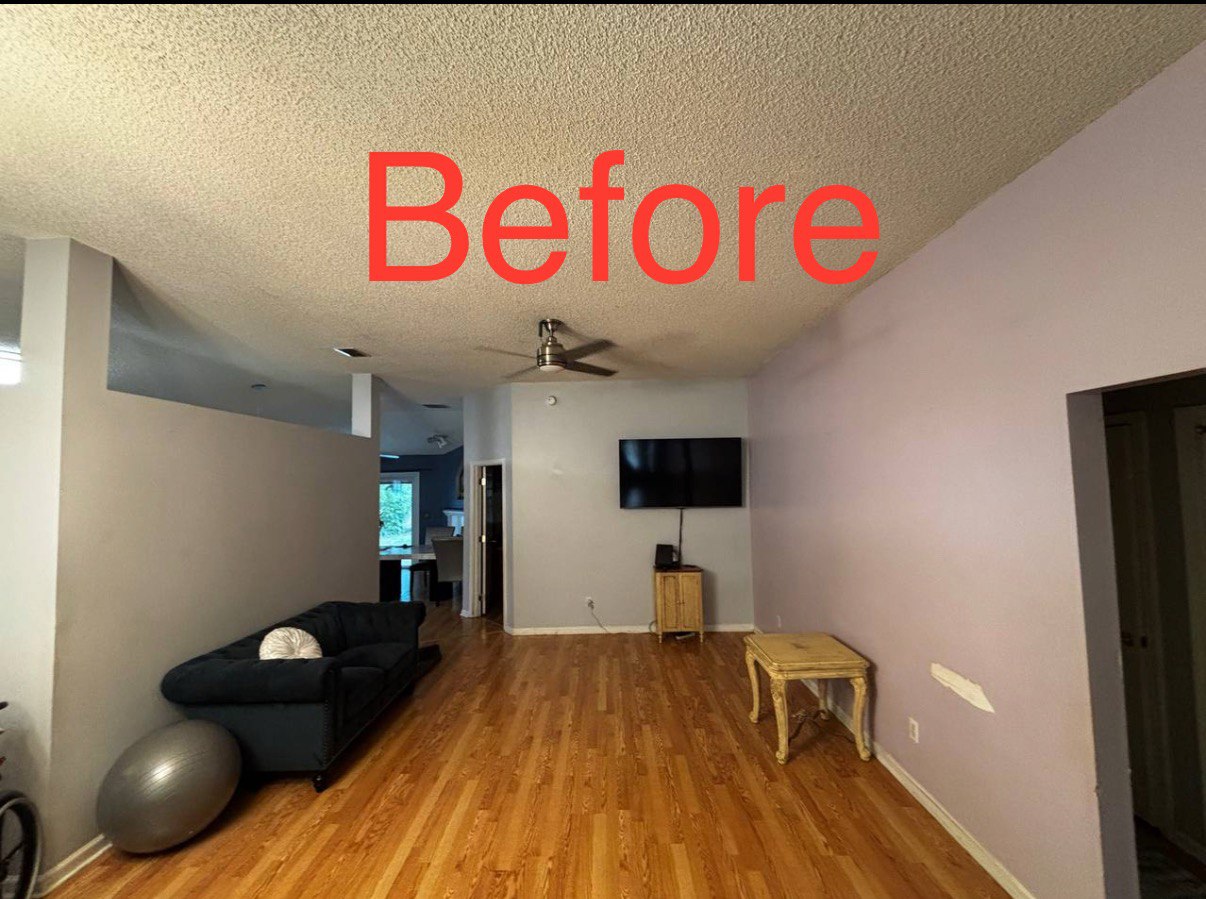 Before Renovating The Ceiling
