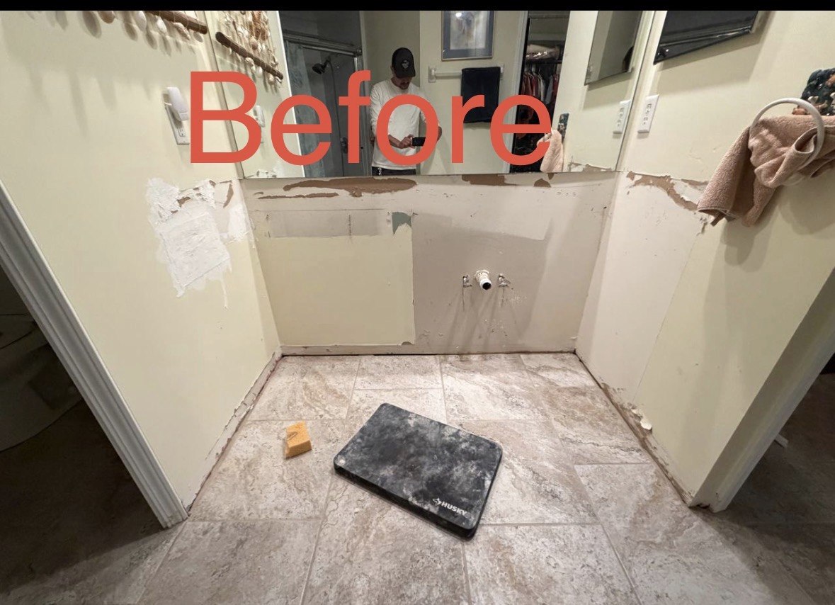 Before Installing Bathroom Sink
