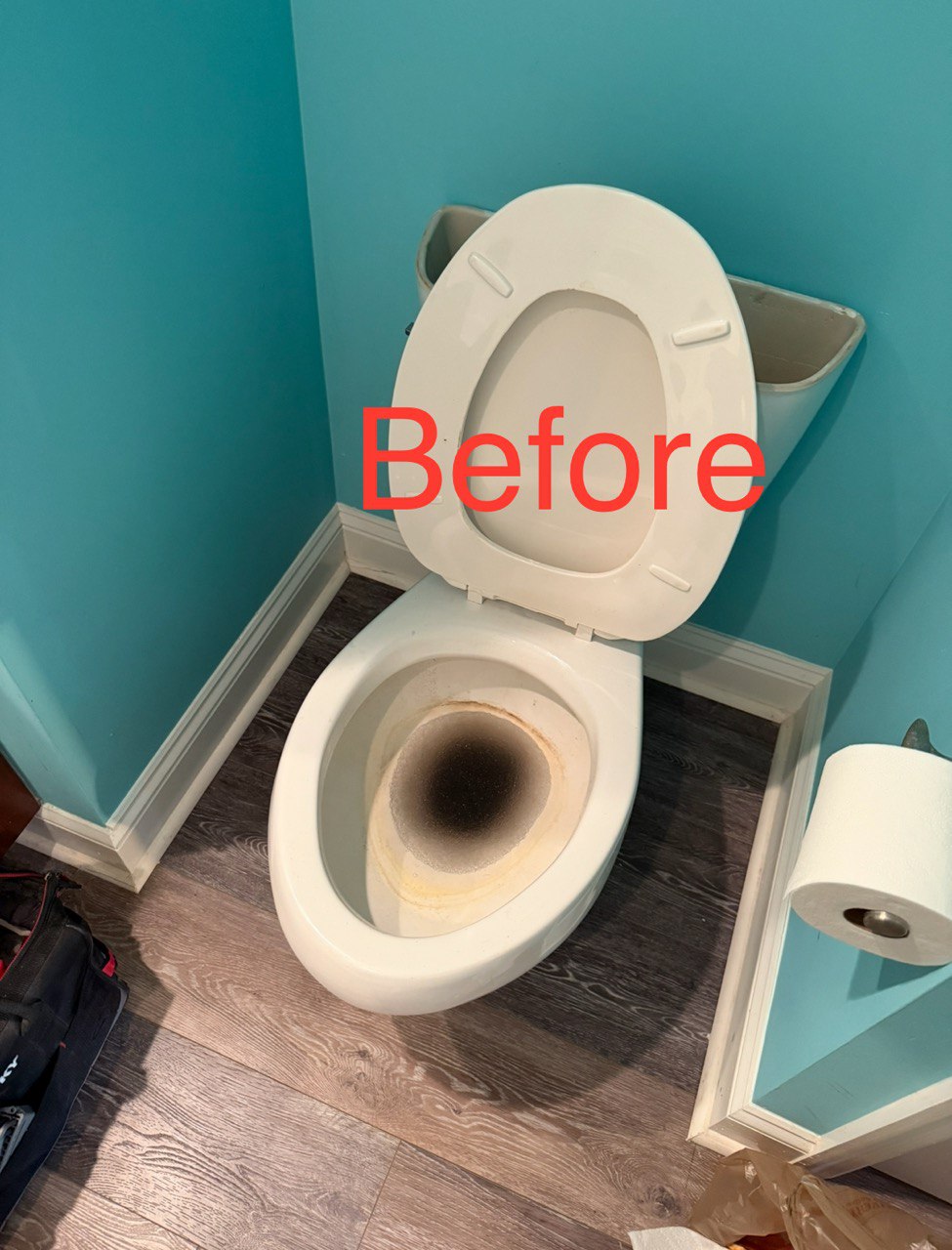 Before Replacing The Toilet